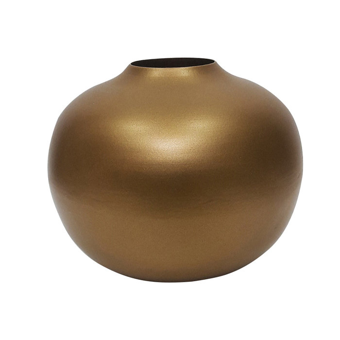 LaLe Living Handmade Metal Table Vase Wayfair.co.uk